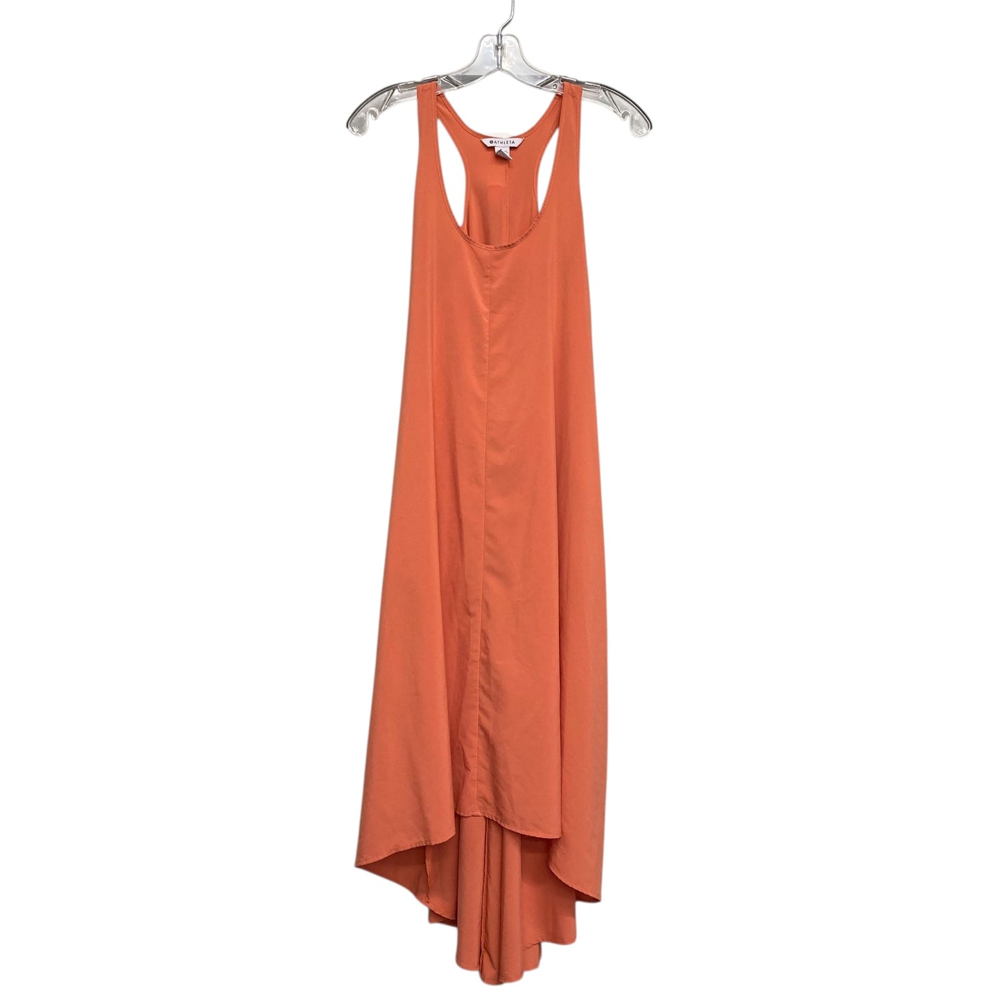 Dress Casual Midi By Athleta In Orange, Size:S