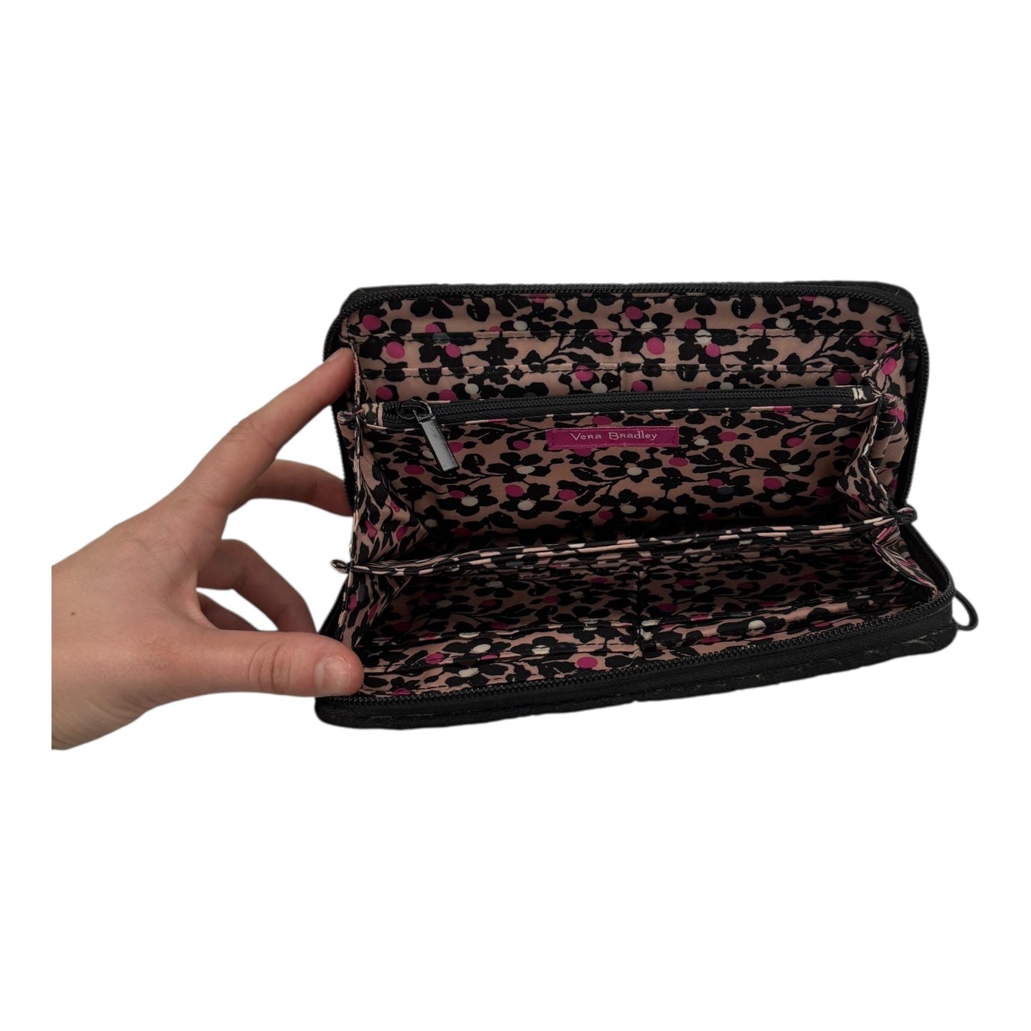Wallet By Vera Bradley In Black, Size:Medium