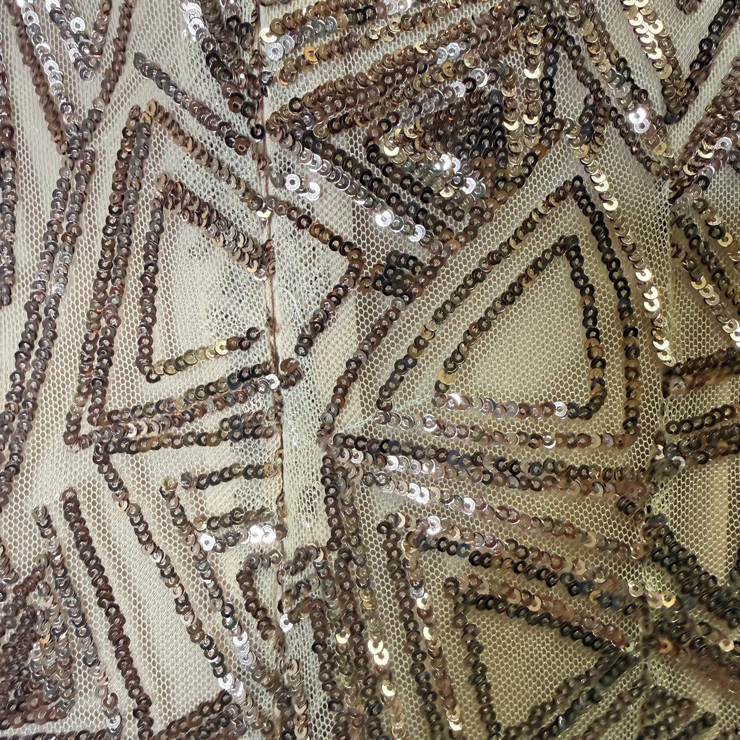 Dress Party Short By Forever 21 In Rose Gold, Size: S