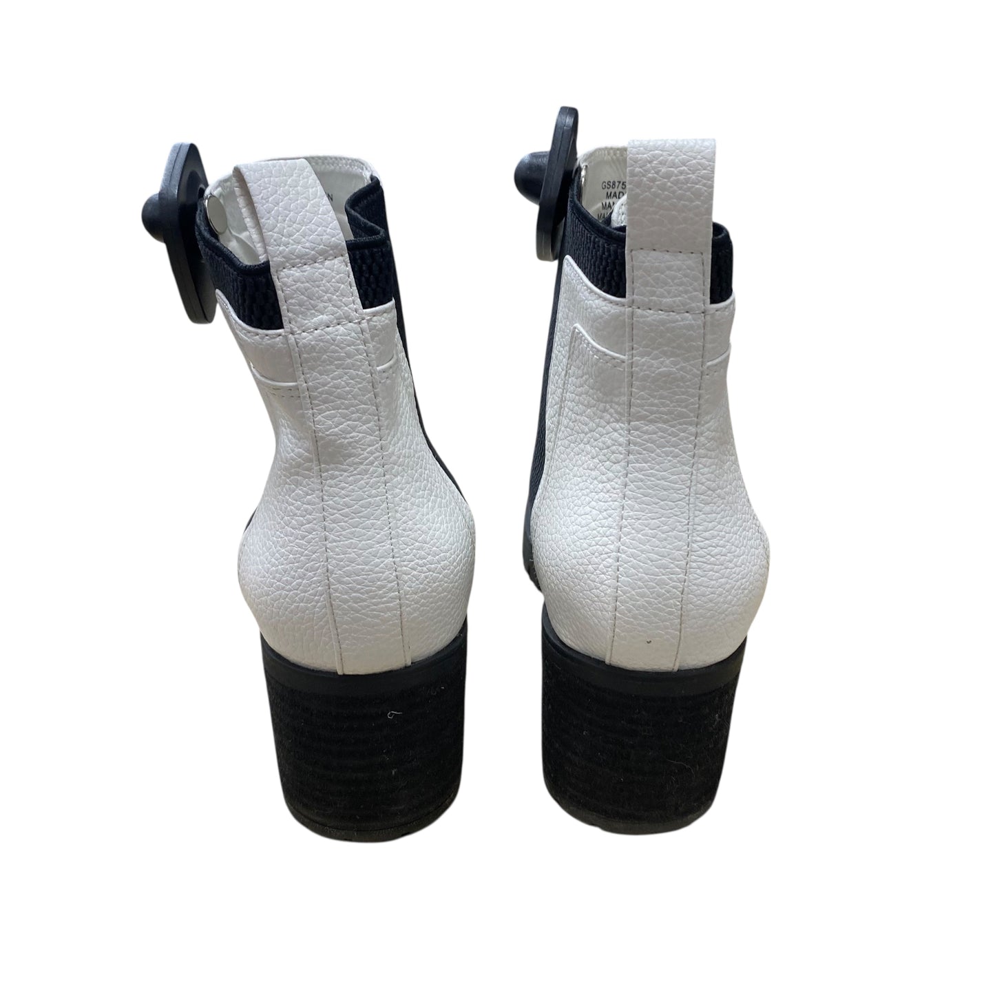 Boots Ankle Heels By Mia In White, Size:8