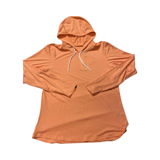 Athletic Top Ls Hoodie By Cmc In Orange, Size:L