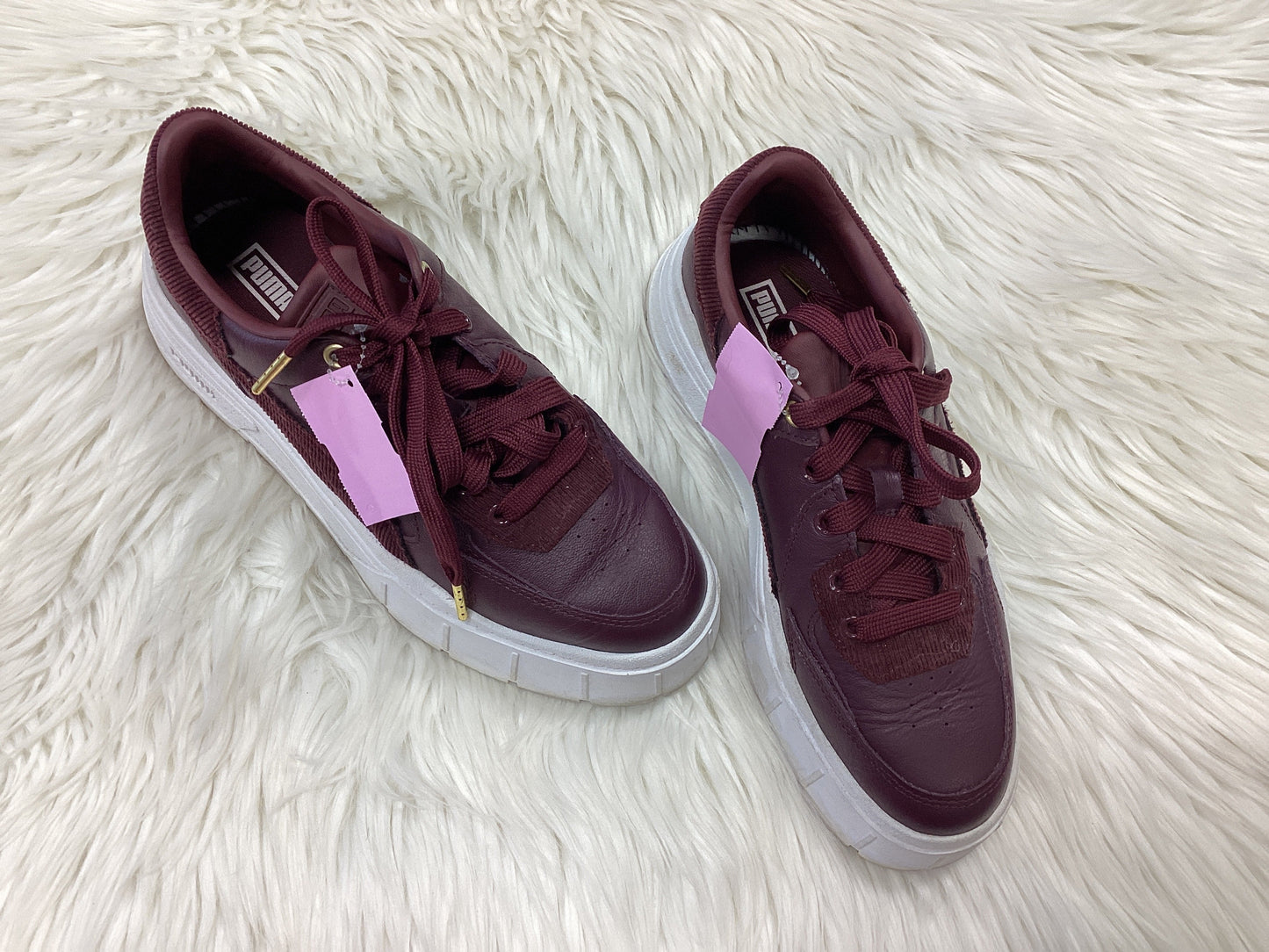 Shoes Sneakers By Puma In Maroon, Size:10