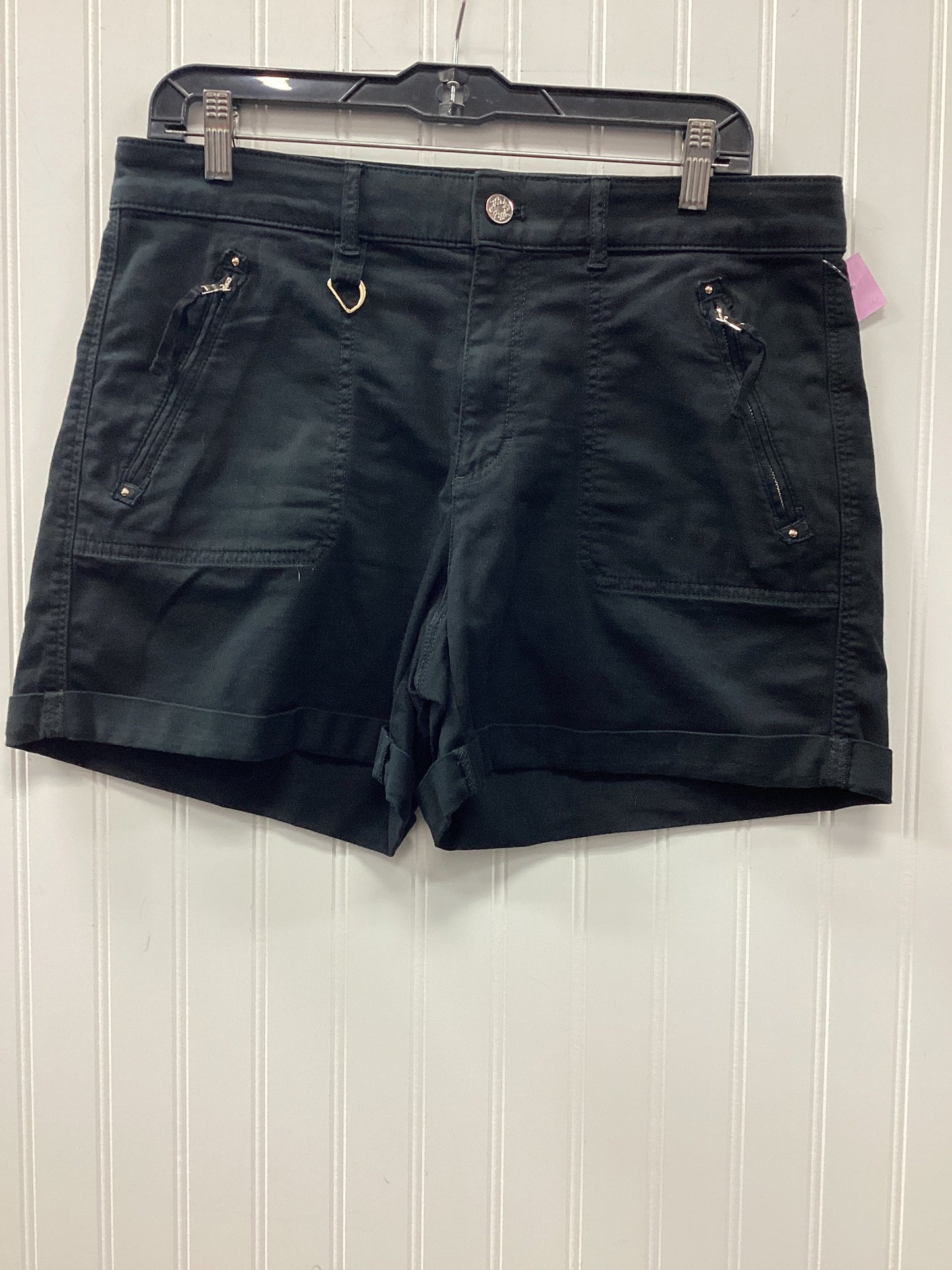 Shorts By White House Black Market In Black, Size:10