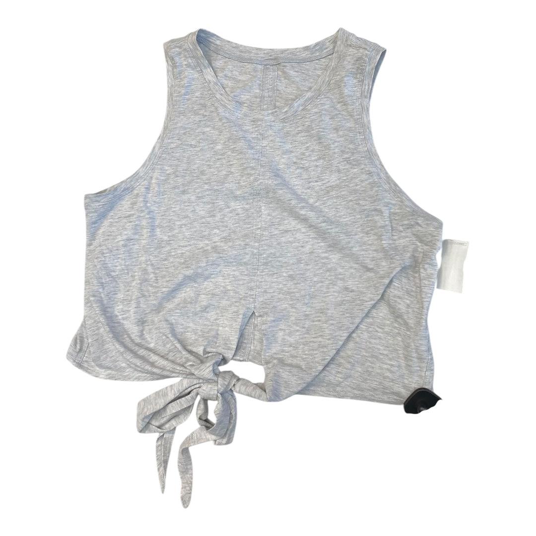 Athletic Tank Top By Lululemon In Grey, Size:6
