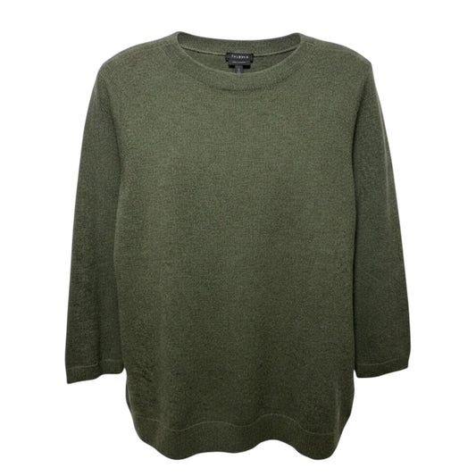 Sweater Cashmere By Talbots In Green, Size: M