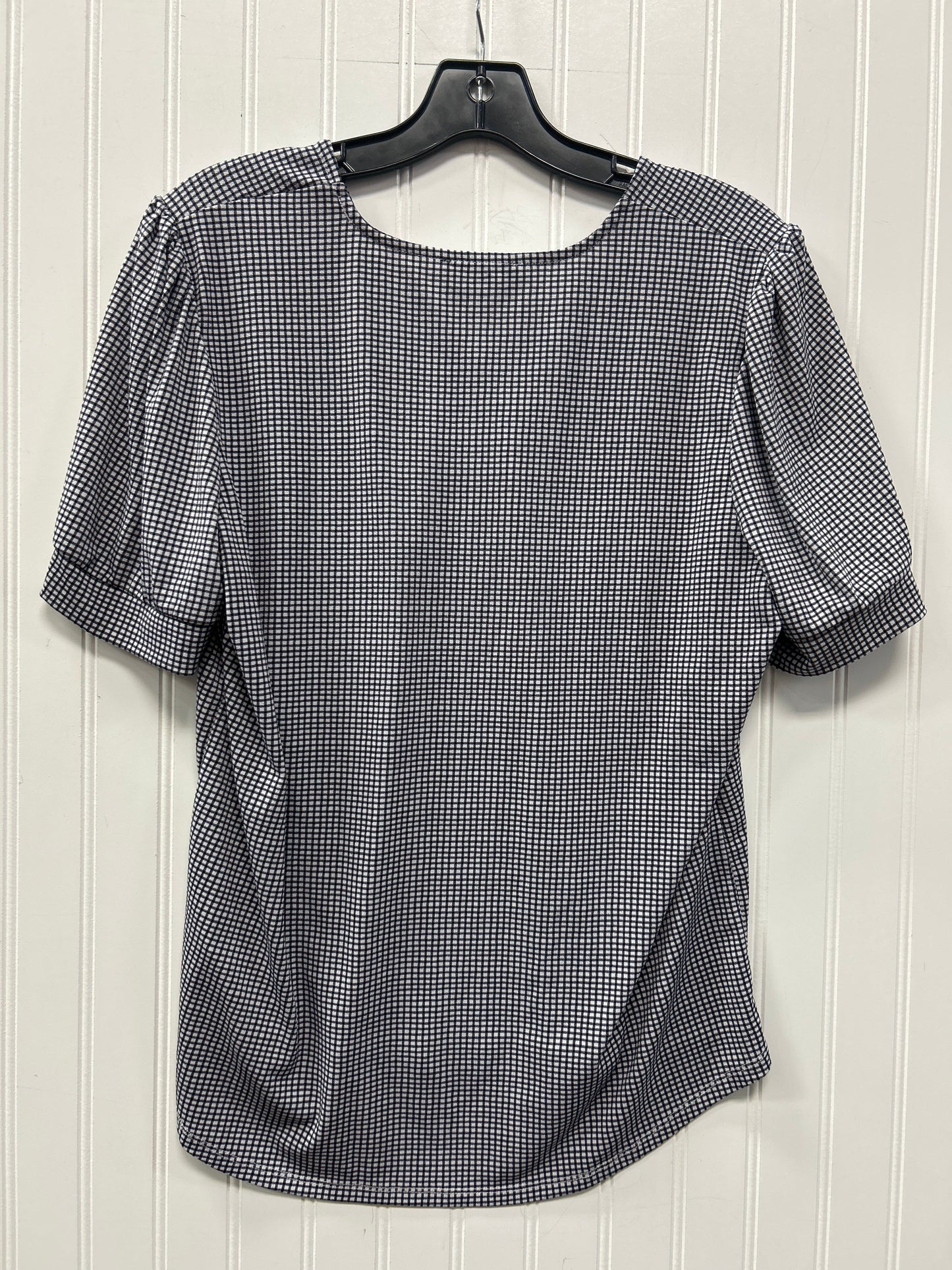 Top Ss By Adrianna Papell In Black & White, Size:L