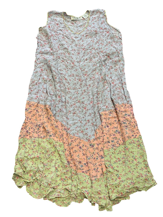 Dress Casual Maxi By Victoria Ashley In Floral Print, Size:Xl