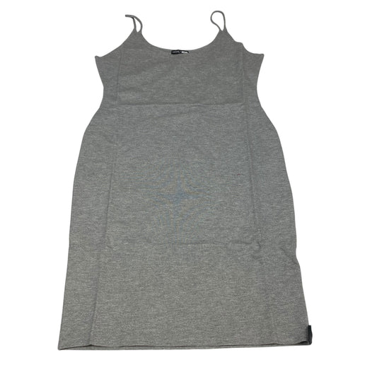 Dress Casual Short By Fashion Nova In Grey, Size:1X