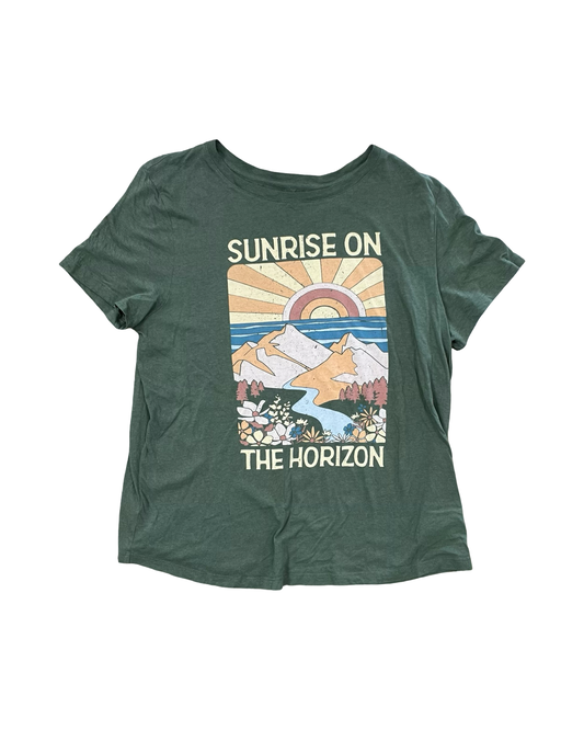 Top Ss By Natural Reflections In Green, Size:L