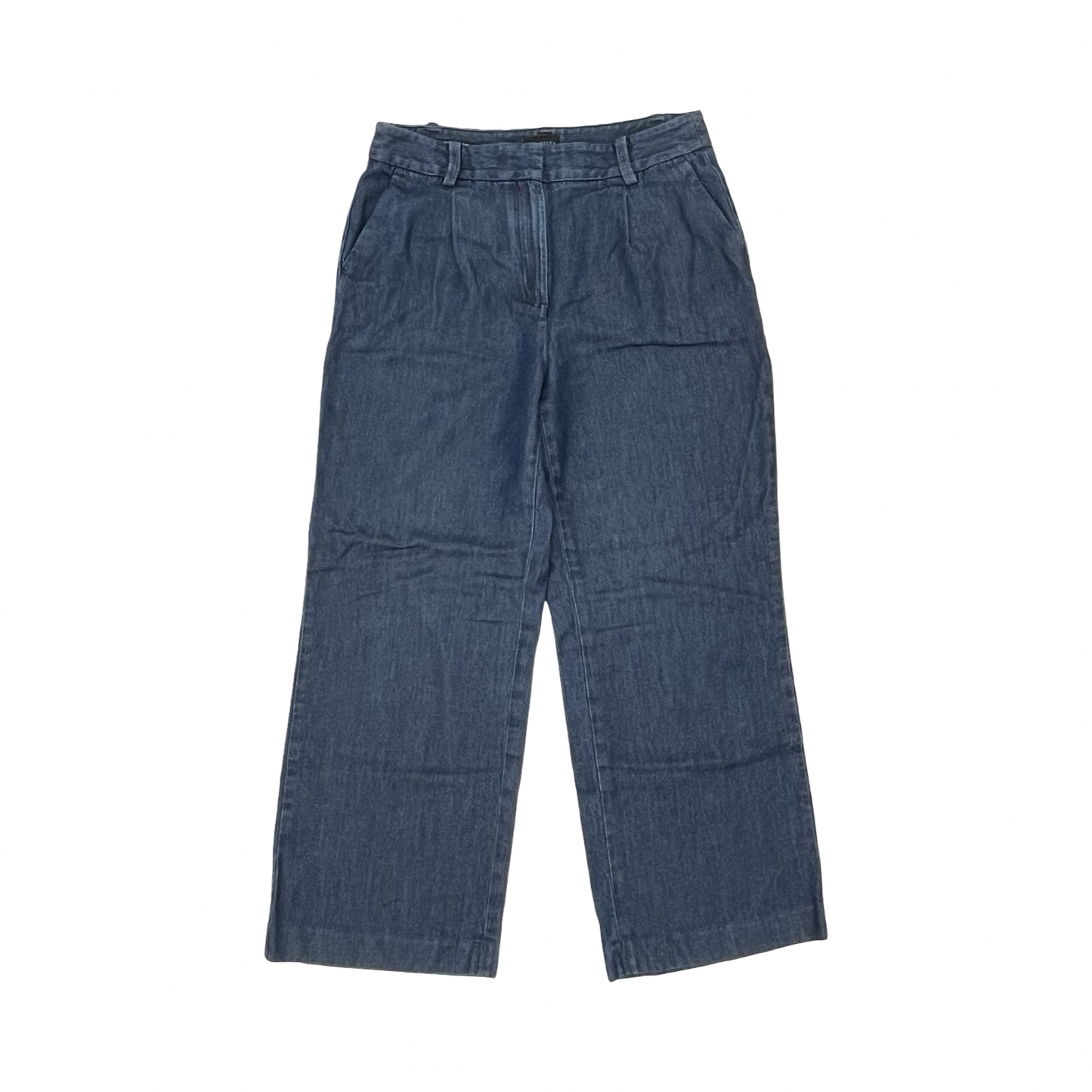 Pants Dress By Talbots In Blue Denim, Size:8P