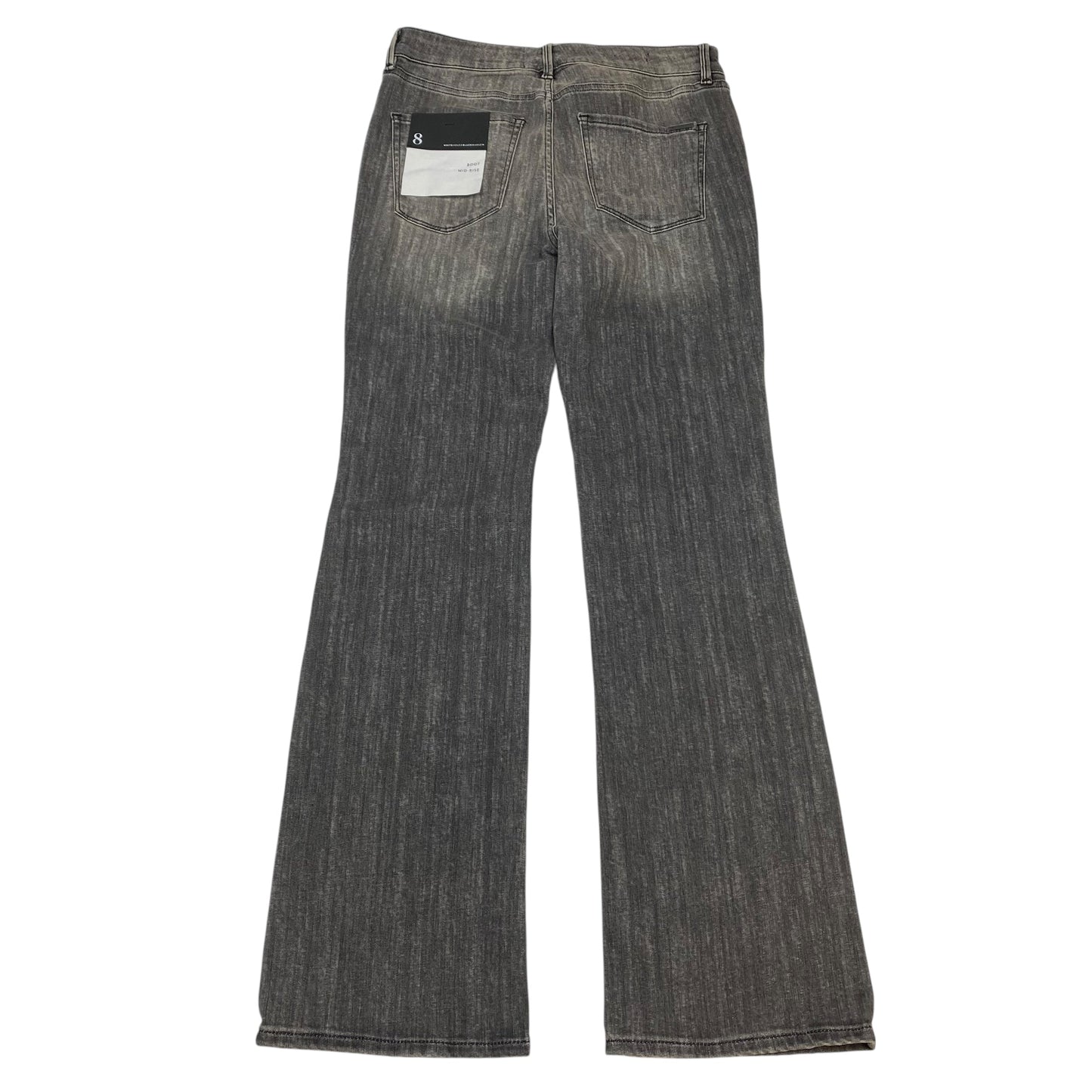 Jeans Skinny By White House Black Market In Grey Denim, Size:8