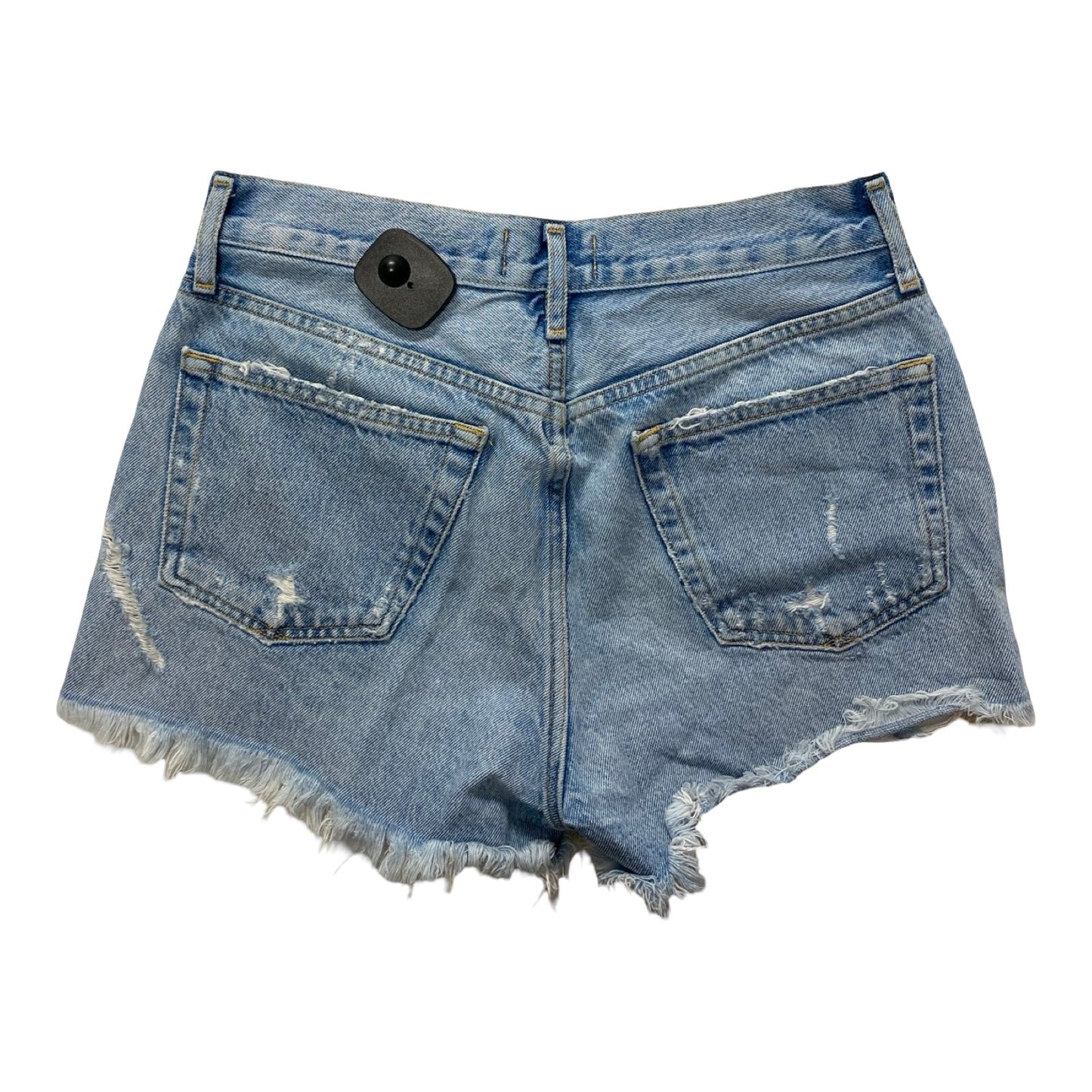 Shorts By Agolde In Blue Denim, Size:2