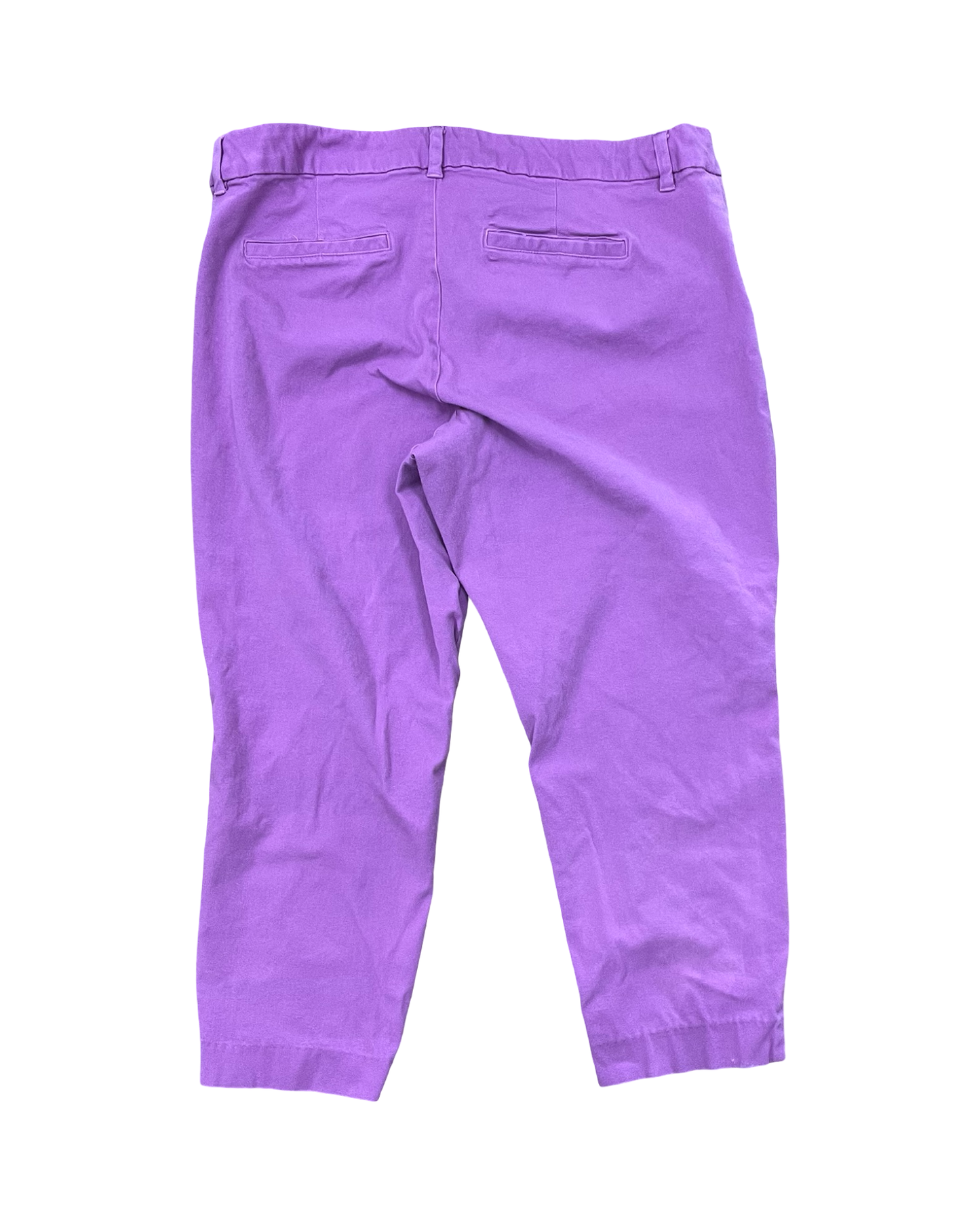 Pants Cropped By Old Navy In Purple, Size:18