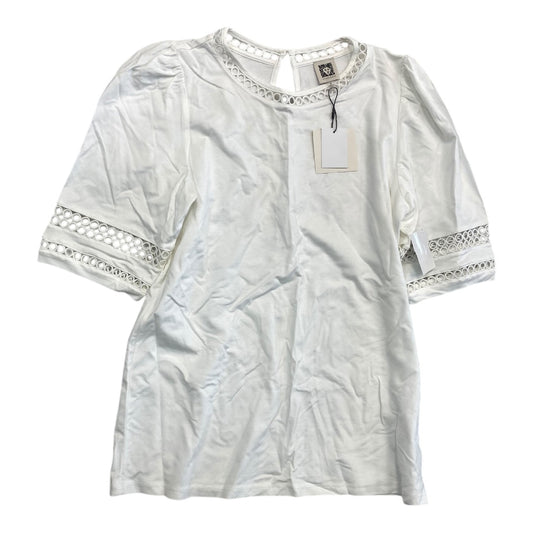 Top Ss By Anne Klein In White, Size:M