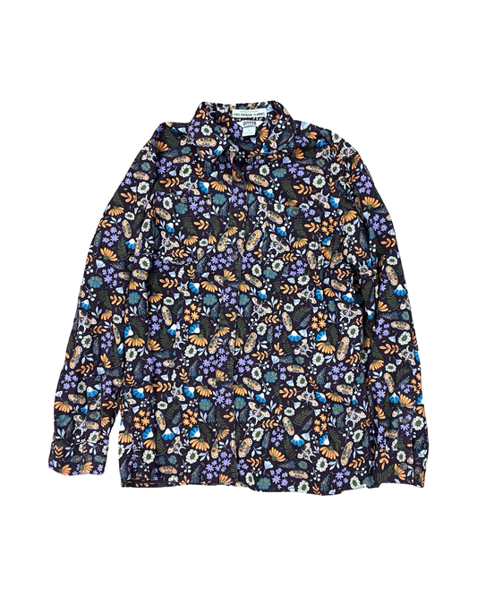 Blouse Ls By Duluth Trading In Purple, Size:L