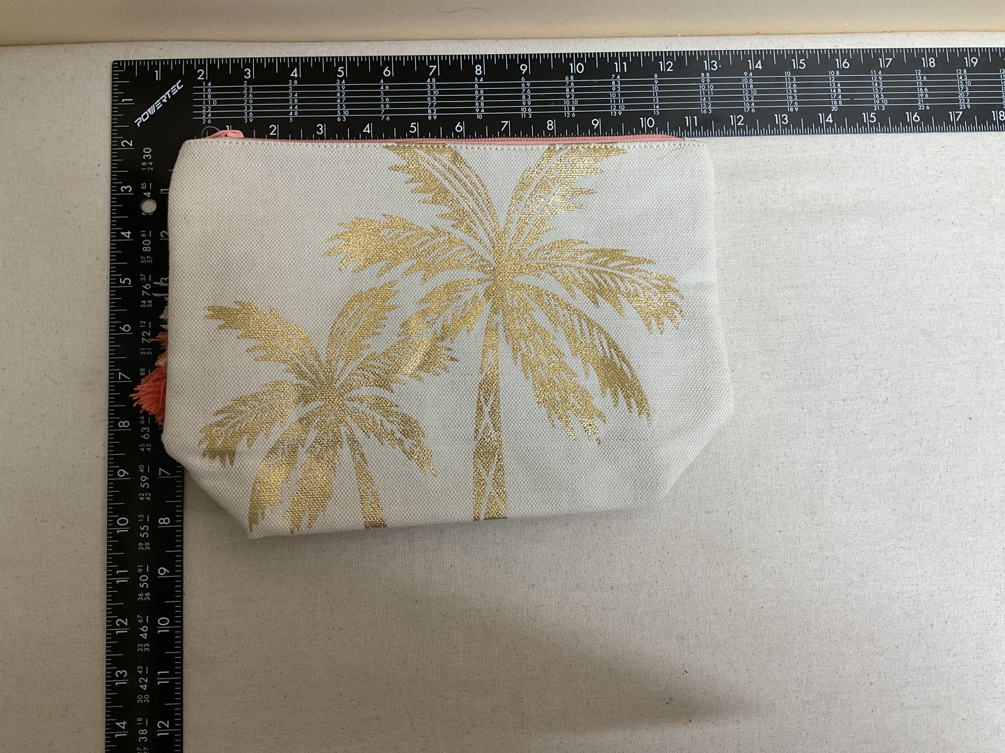Makeup Bag By Shiraleah In Tropical Print, Size:Medium