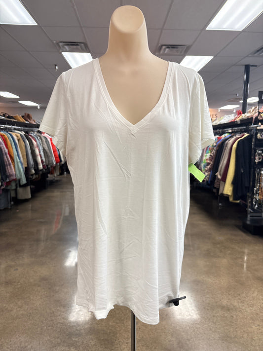Top Ss Designer By Lilly Pulitzer In White, Size:Xl