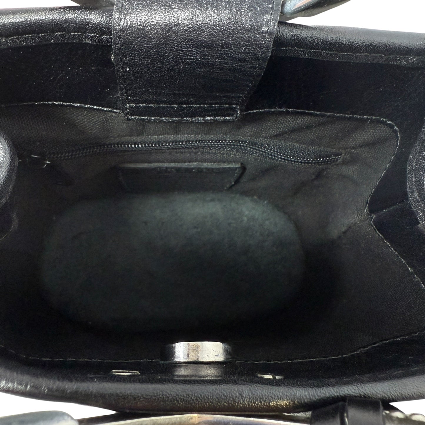 Vintage Retired Brighton Sweetheart Corazon Mini Bucket Bag By Brighton In Croc Embossed Leather, Size: Small