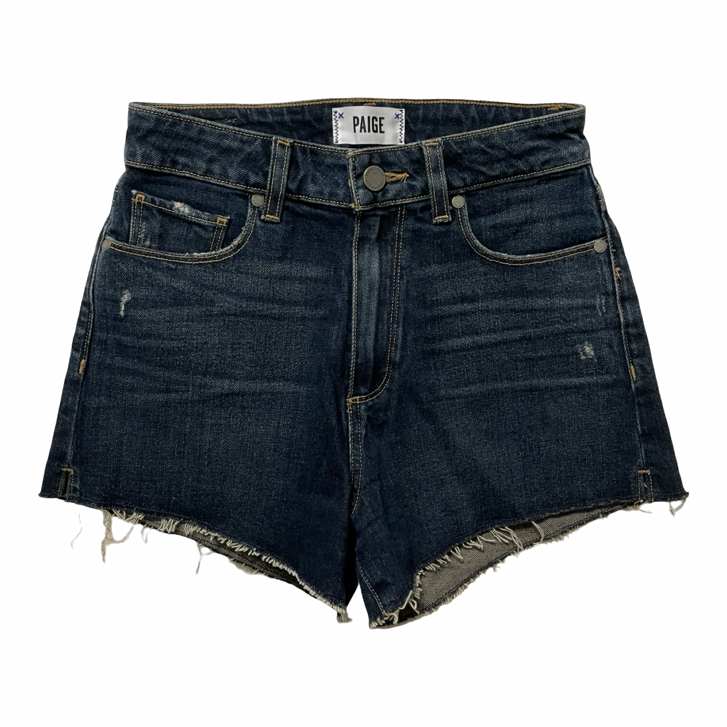 Shorts By Paige In Blue Denim, Size:0