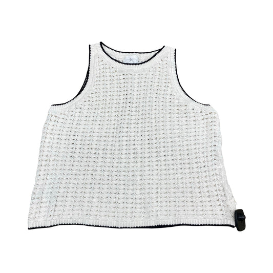 Sweater Ss By Lou And Grey In White, Size:L