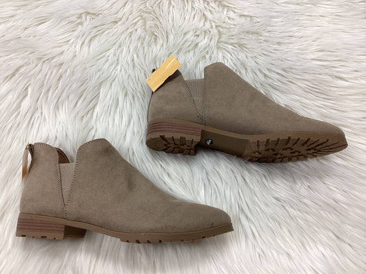 Boots Ankle Flats By Dr Scholls In Tan, Size:10