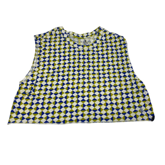 Athletic Tank Top By Free People In Blue & Green, Size:M