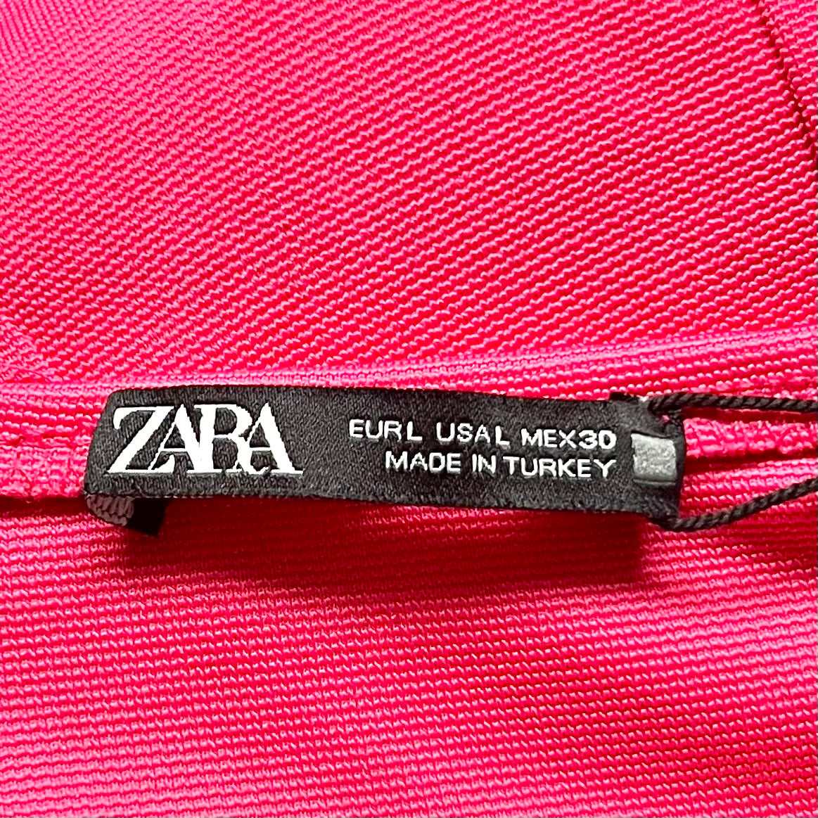 Top Long Sleeve By Zara In Pink, Size: L