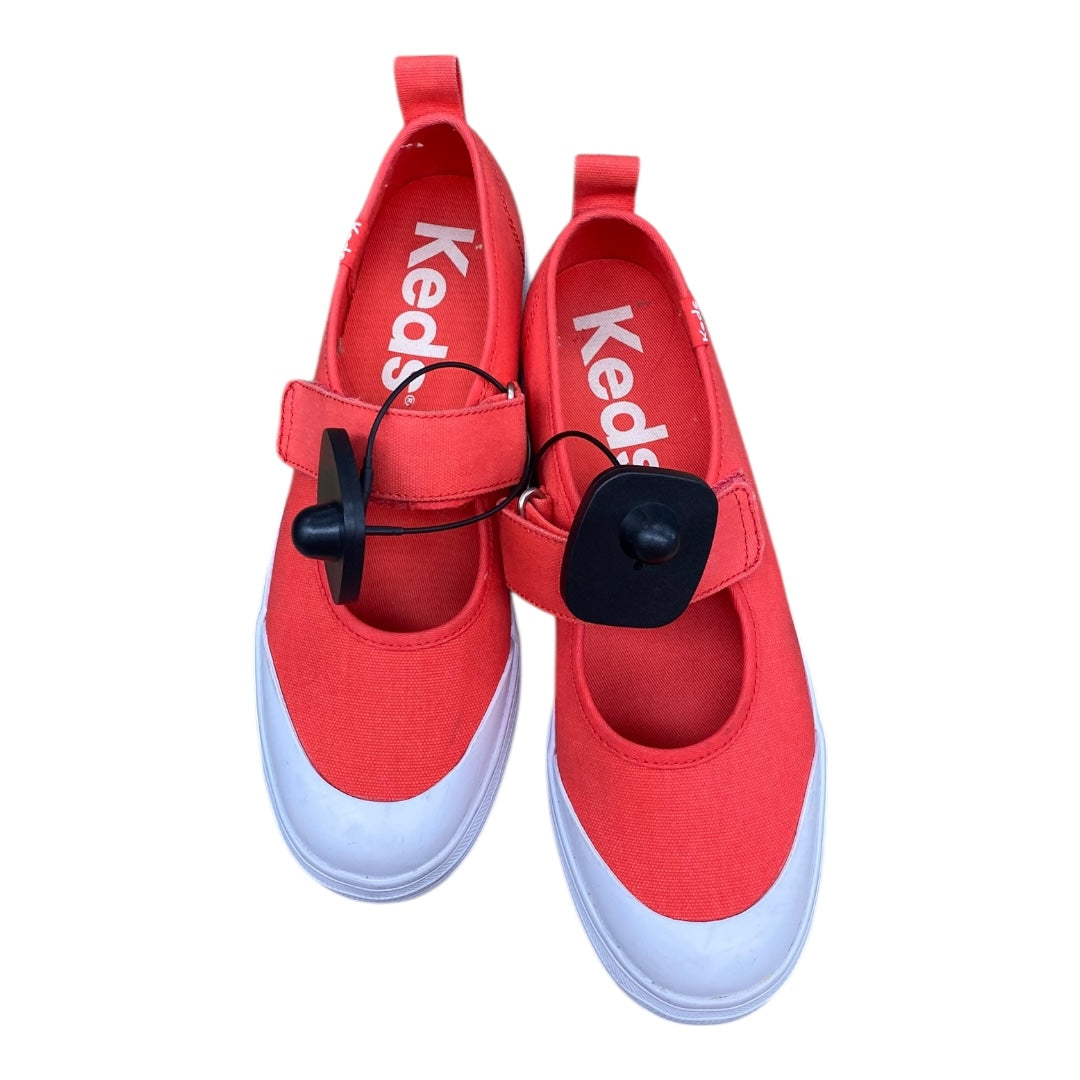 Shoes Flats By Keds In Red, Size:6.5