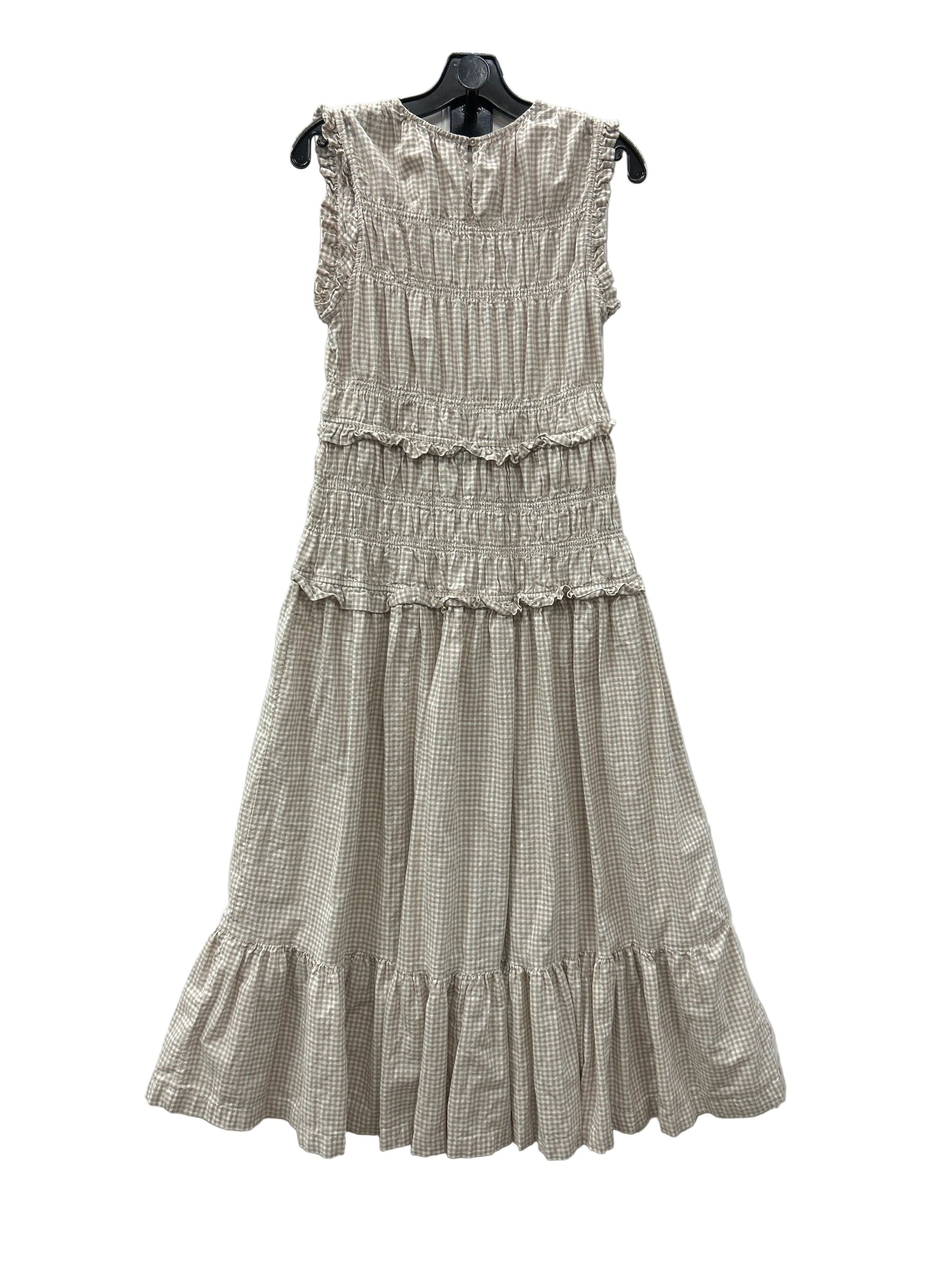 Dress Casual Maxi By Clothes Mentor In Cream, Size:L