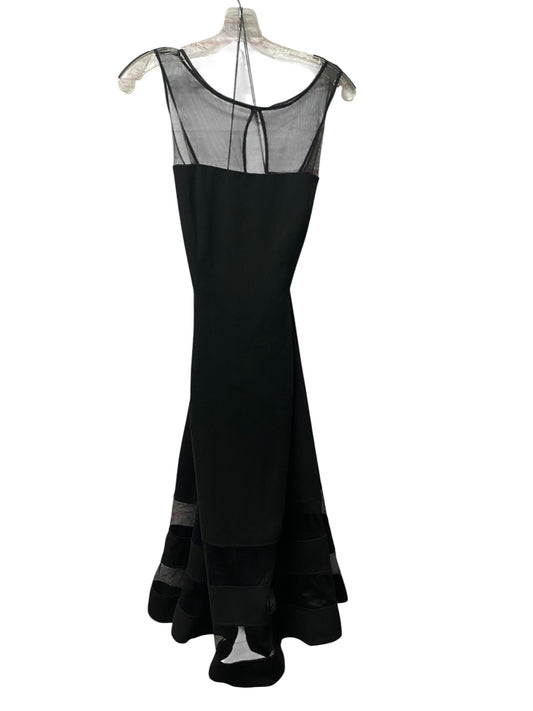 Dress Casual Midi By Adrianna Papell In Black, Size:L