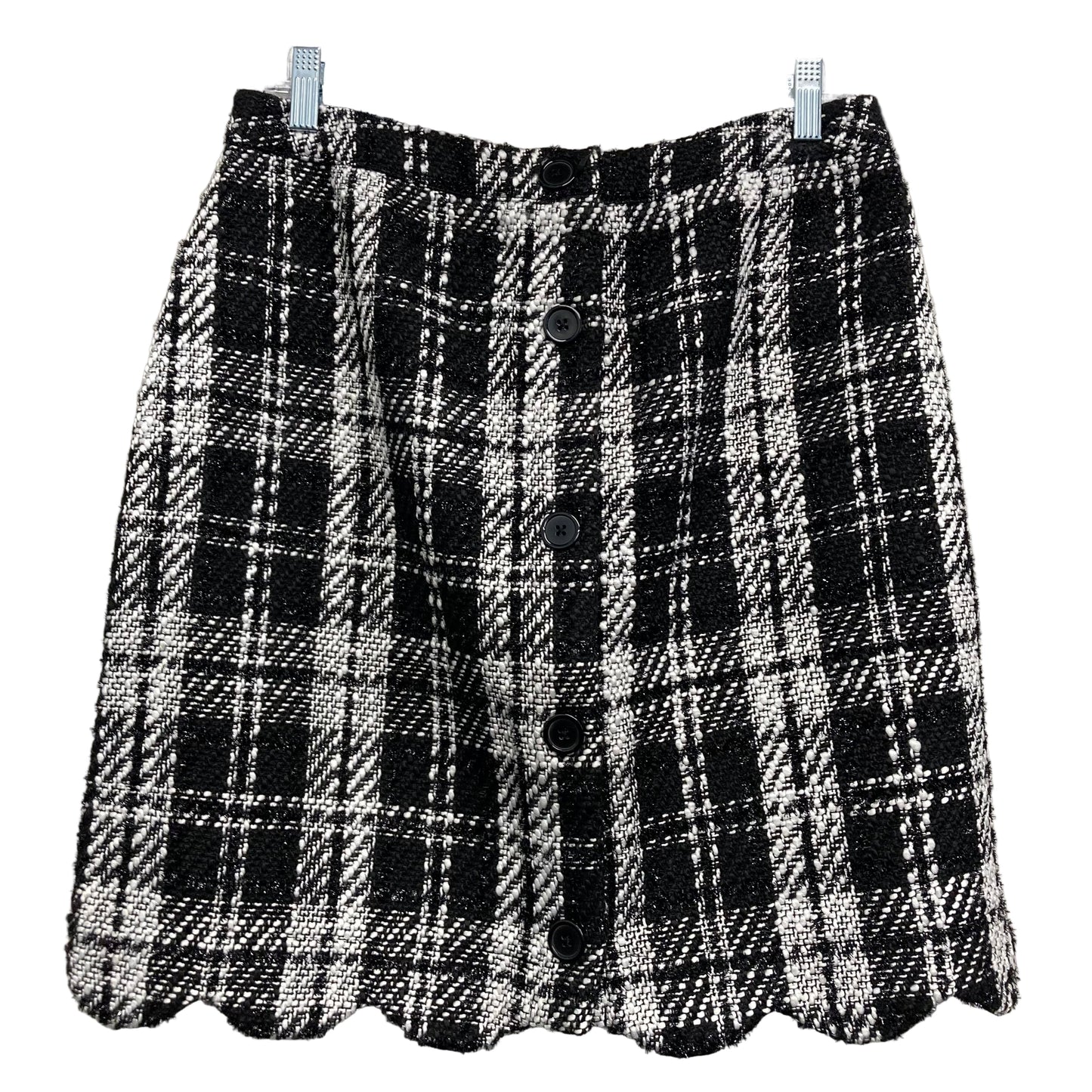 Skirt Mini & Short By Cato In Plaid Pattern, Size:12