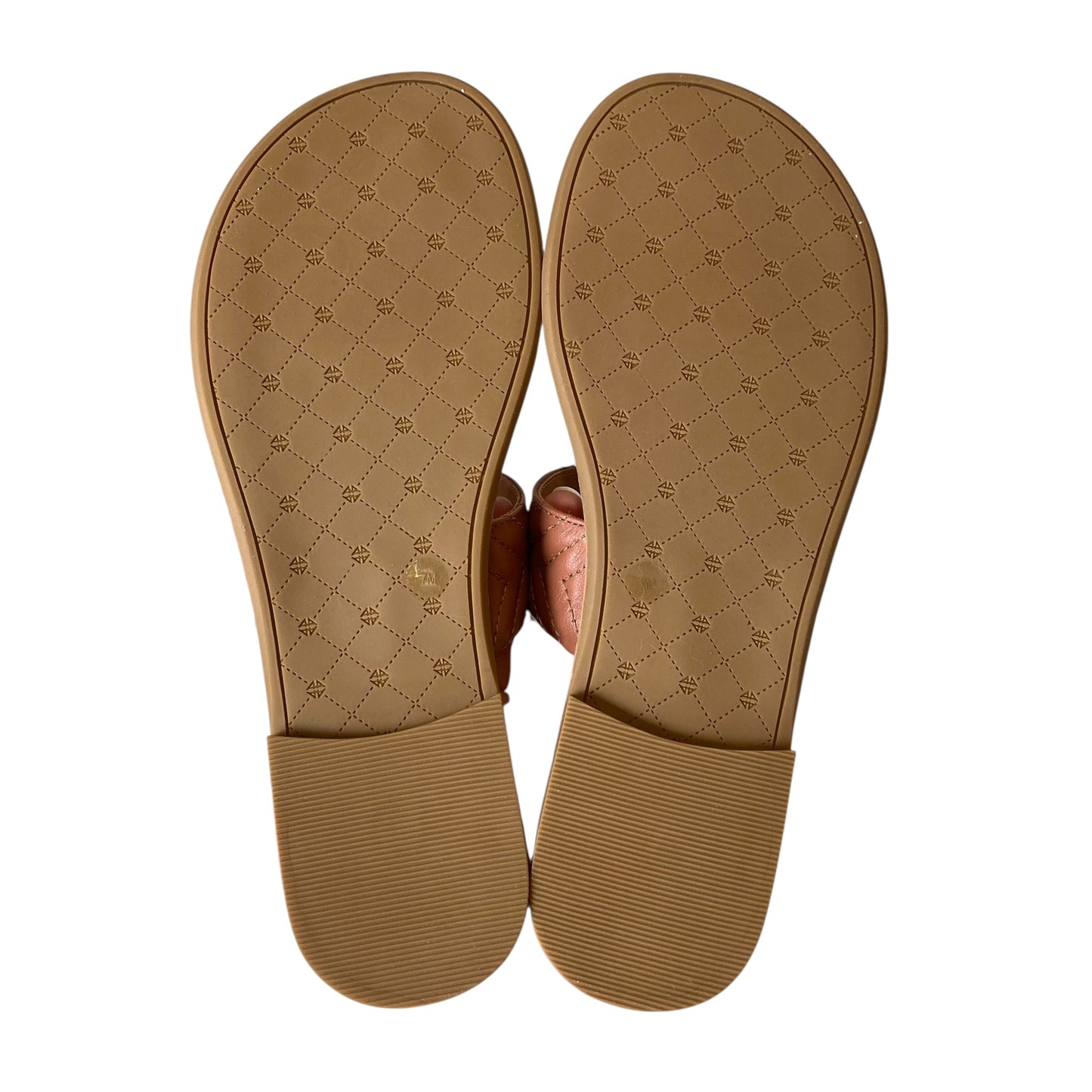 Sandals Flip Flops By Antonio Melani In Tan, Size:7