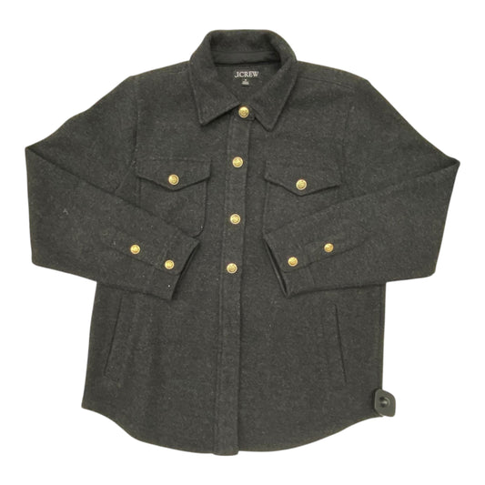Jacket Shirt By J. Crew In Grey, Size:M