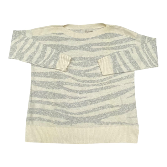 Sweater By Loft In Striped Pattern, Size:M
