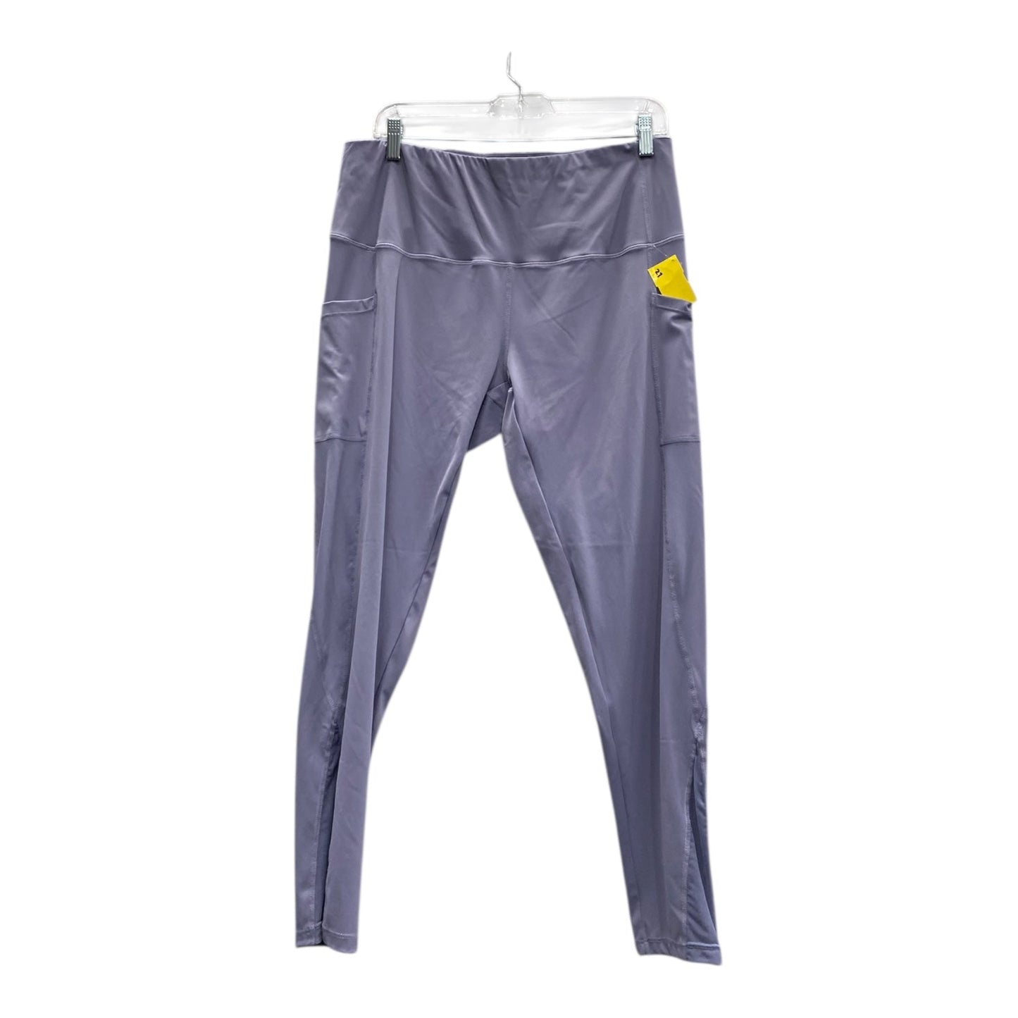 Athletic Leggings By Blecome In Purple, Size:Xl