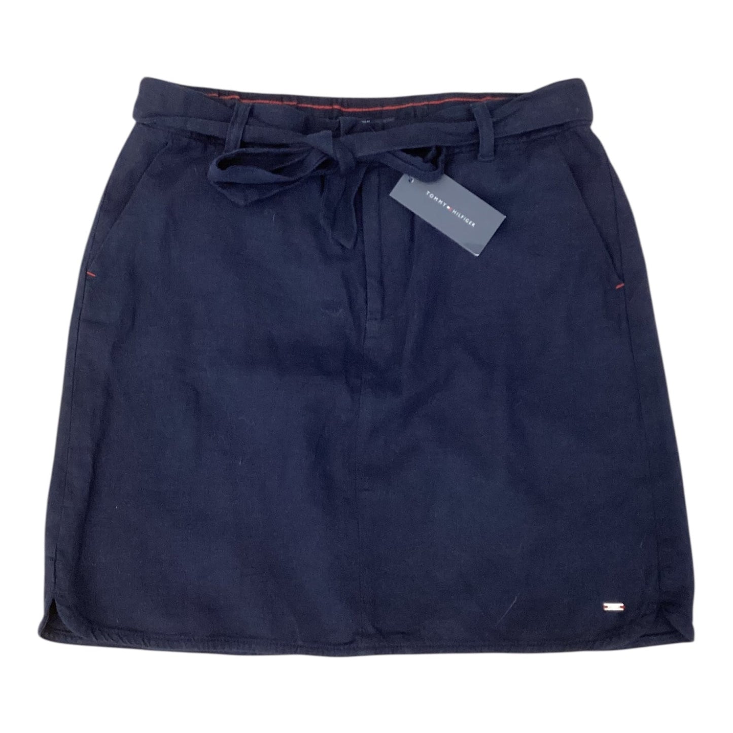 Skirt Midi By Tommy Hilfiger In Navy, Size:6