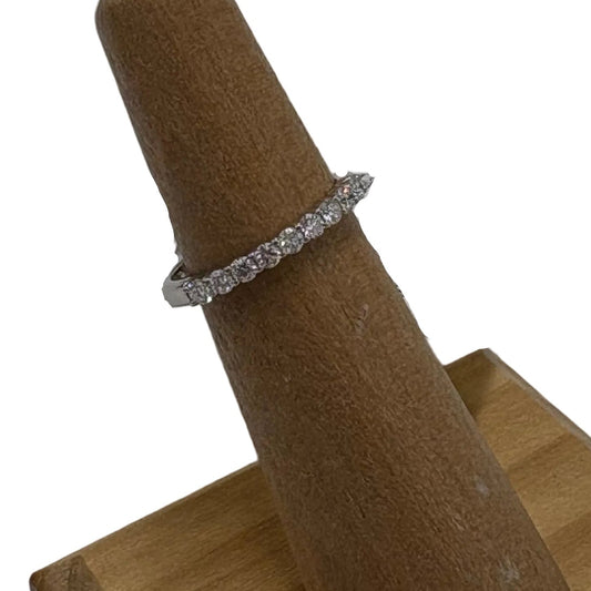 Tiffany & Company Forever Diamond Luxury Ring in Platinum, Size: 5.5