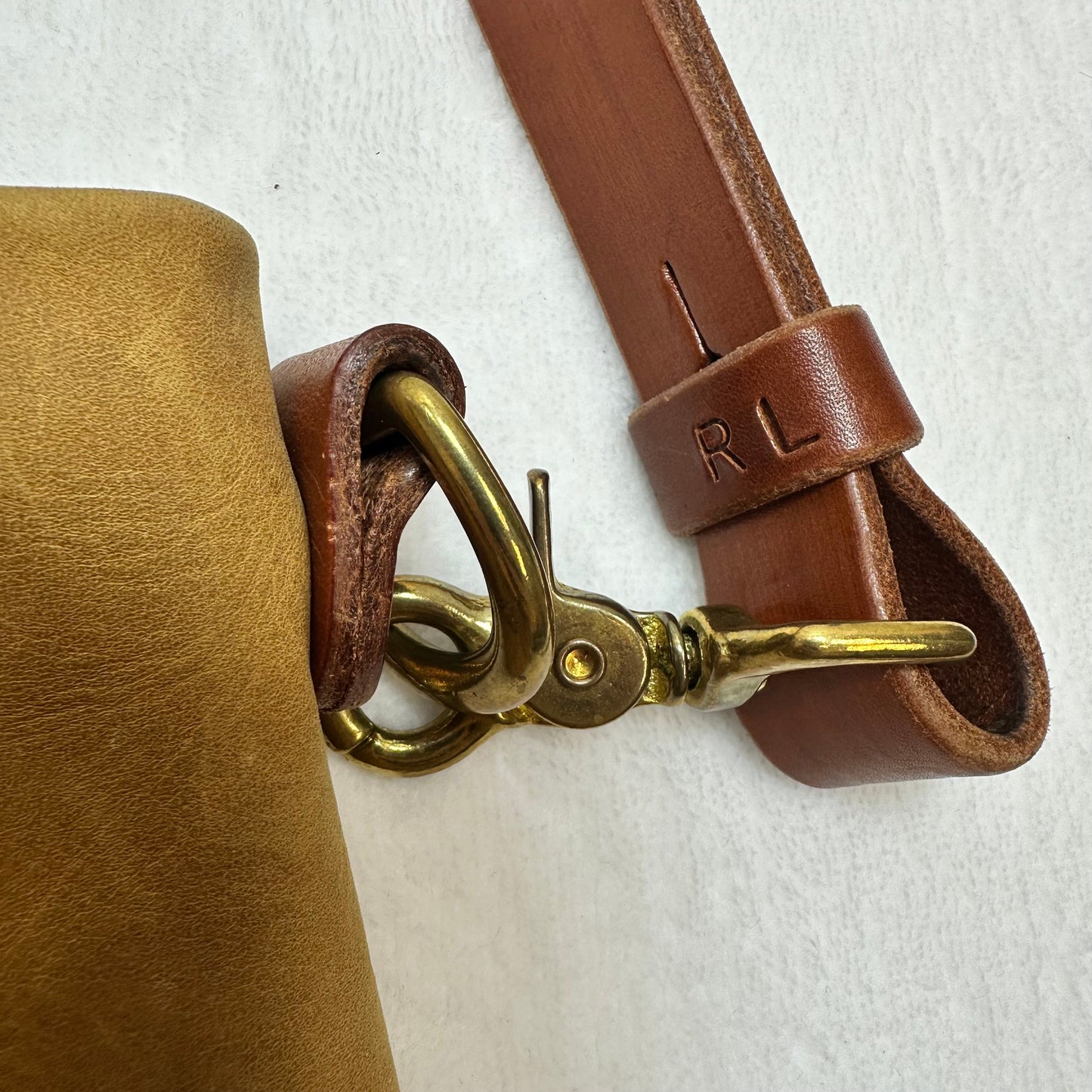 Crossbody Leather By RIVET LEATHERWORKS, Size: Large