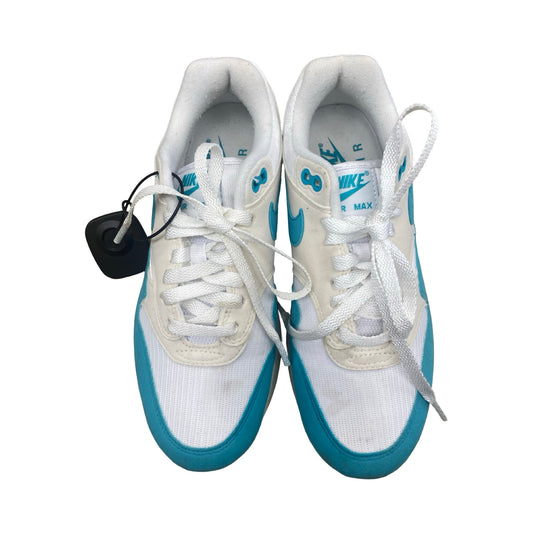 Shoes Athletic By Nike In Blue & White, Size:7.5