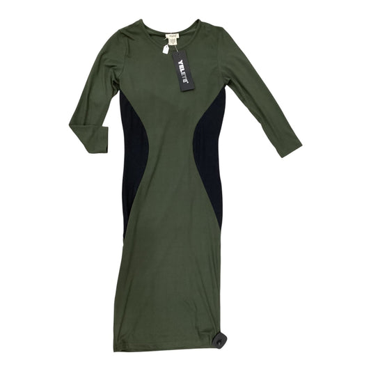 Dress Casual Midi By Yelete In Green, Size:S