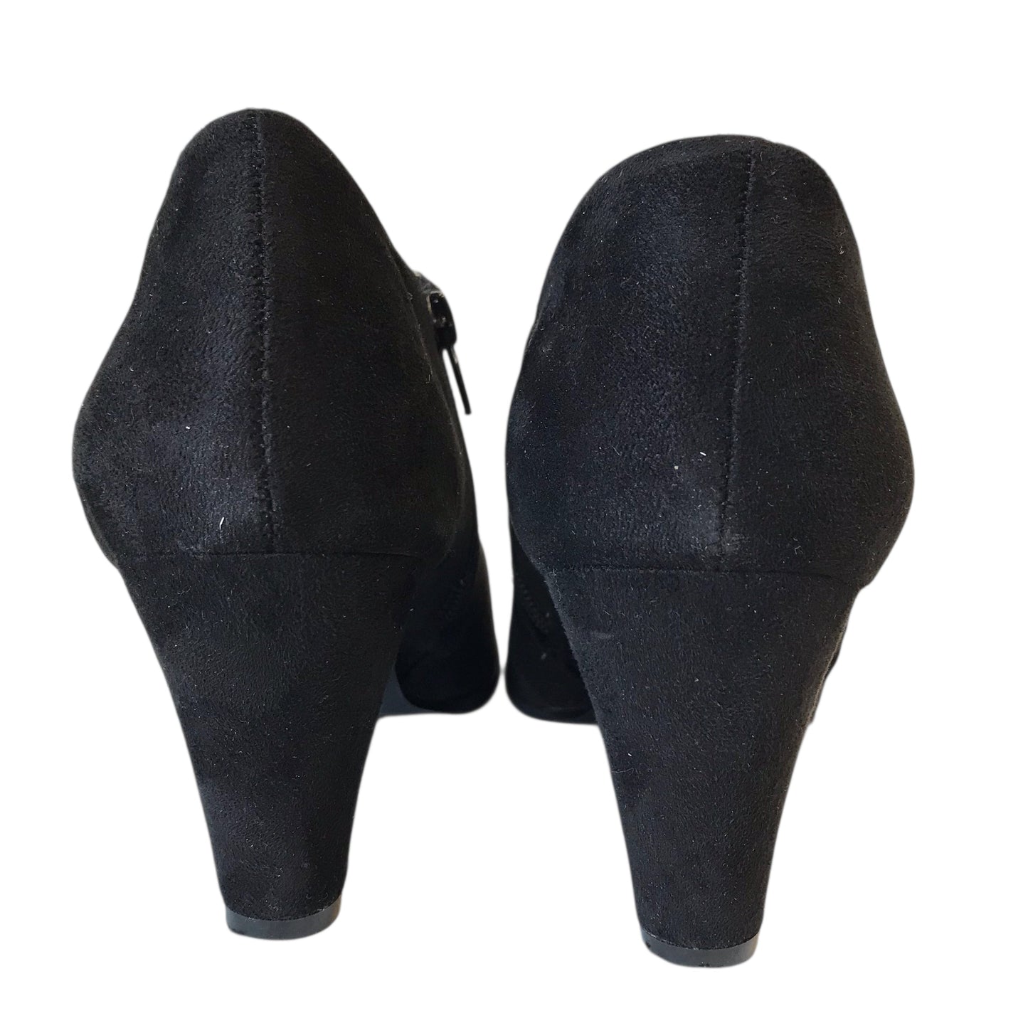 Shoes Heels Block By Journee In Black, Size:8