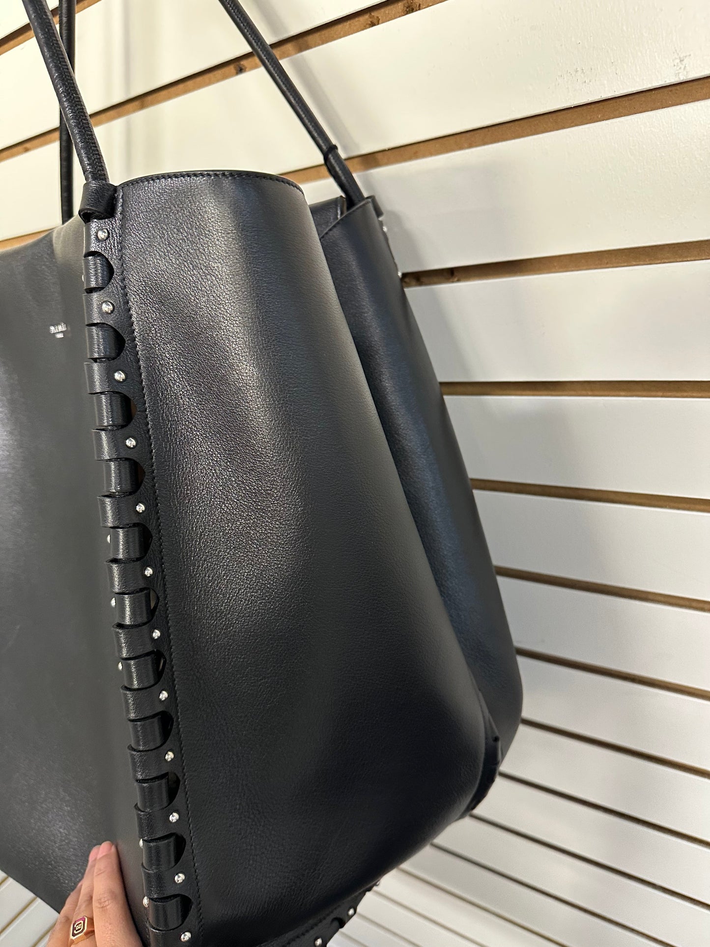 Tote Designer By Alaia, Size: Large