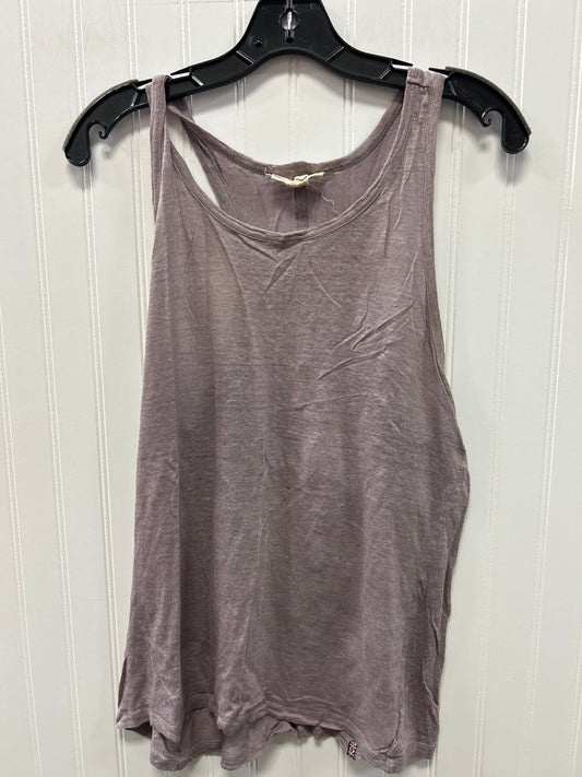 Top Sleeveless By Reign In Purple, Size:L