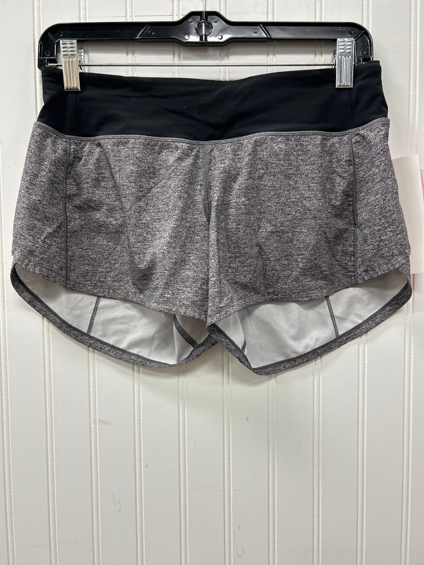 Athletic Shorts By Lululemon In Grey, Size:4L