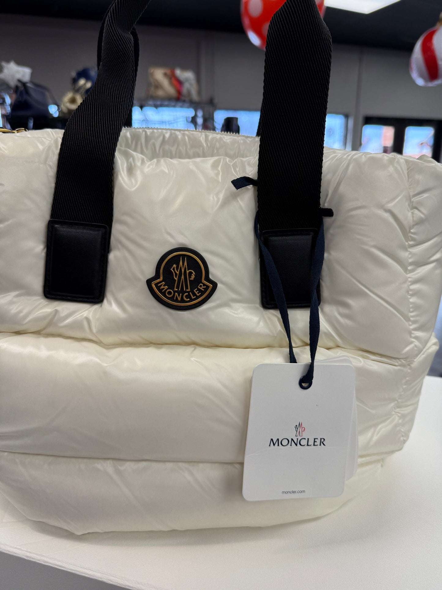 Handbag Luxury Designer By Moncler, Size: Large