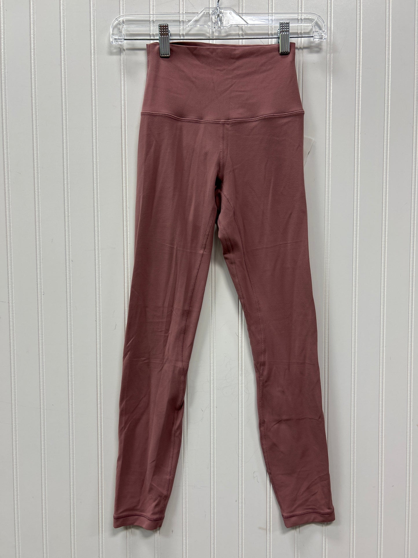 Athletic Leggings By Lululemon In Pink, Size:2