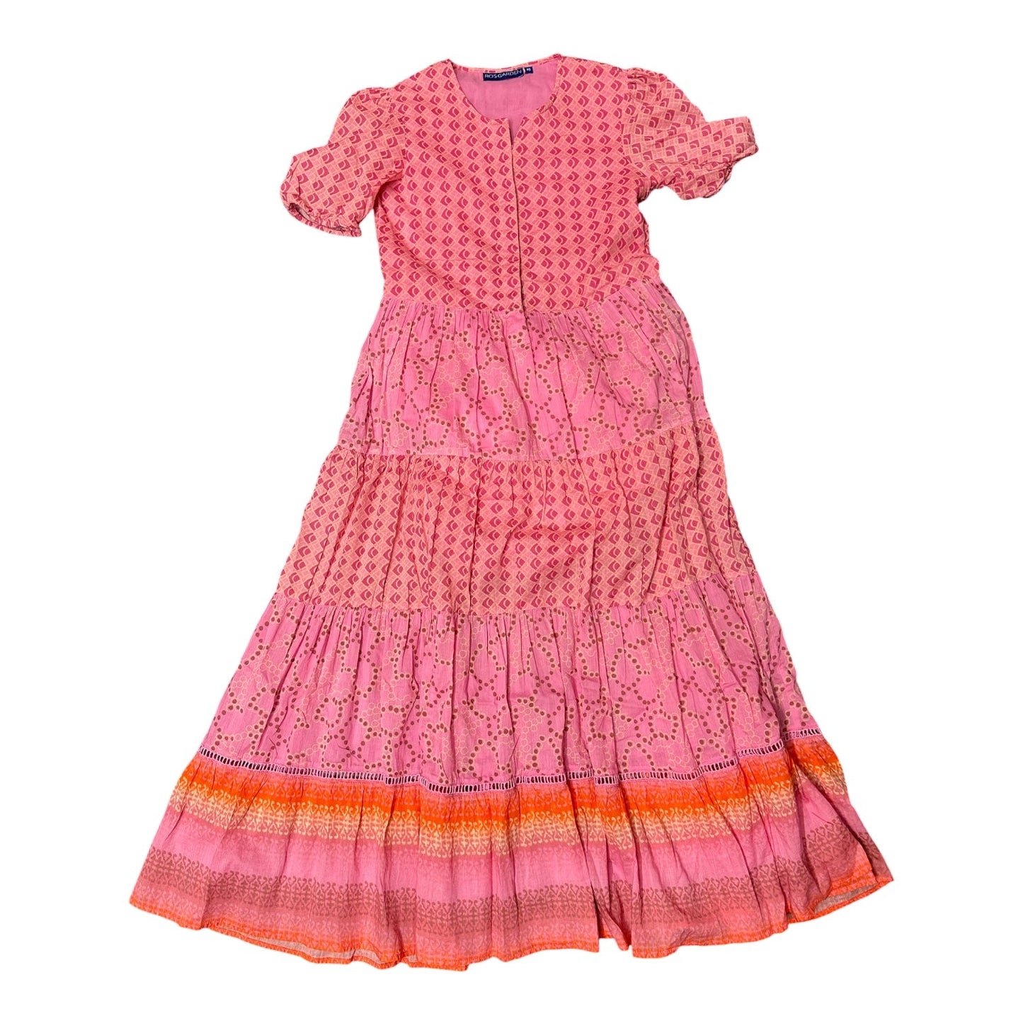 Dress Casual Maxi By Cma In Orange & Pink, Size:Xs