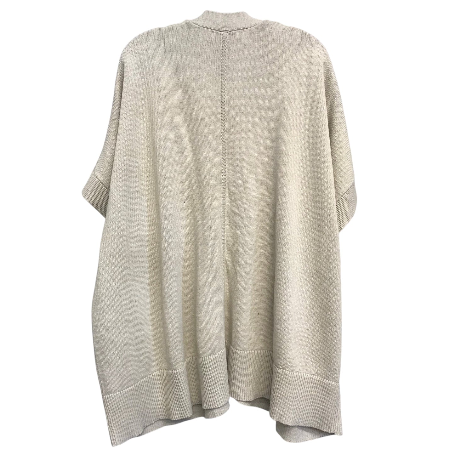Sweater Cardigan By Banana Republic In Beige, Size:1X