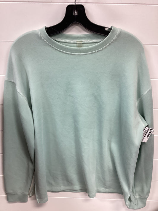 Athletic Top Ls Collar By Mono B In Blue, Size:S