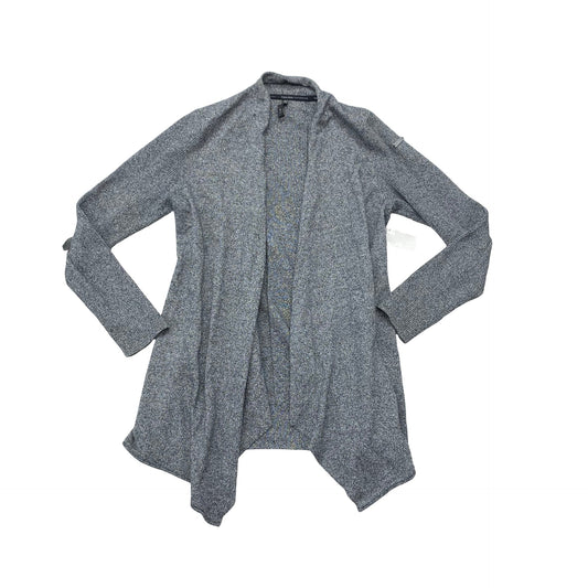 Sweater Cardigan By Calvin Klein In Grey, Size:S